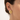 Base orecchino oro/oro satinato con pin e farfallina.  itarland